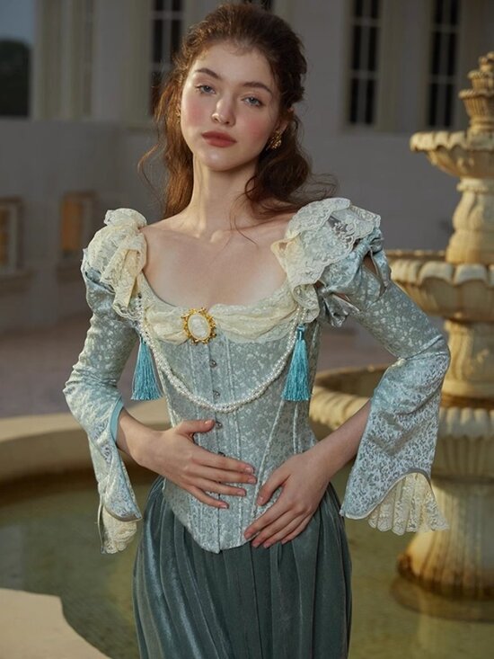 Lacemade Tops - **NWT** DISCONTINUED LaceMade Princess Jasmine Casual Classic Lolita Corset Top